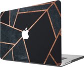 iMoshion Design Laptop Cover voor de MacBook Pro 16 inch (2021) - Black Graphic
