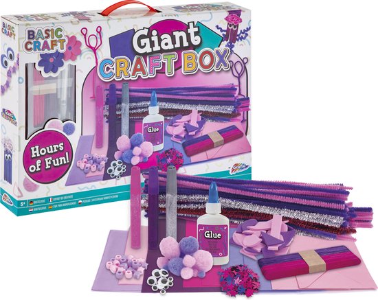 Étui Grafix Mega Craft | Des heures de plaisir à bricoler | kit de bricolage  filles |... | bol.com