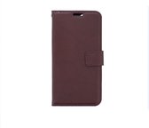 LuxeBass Hoesje geschikt voor iPhone 12 Pro - Bookcase Bruin- portemonnee hoesje - telefoonhoes - gsm hoes - telefoonhoesjes