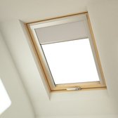 Contrio verduisterende rolgordijn voor Velux ® dakraam - GGL - CK04 Beige (55x98)