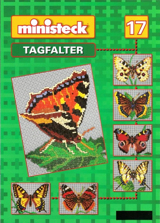 Ministeck Voorbeeldboek Vlinders