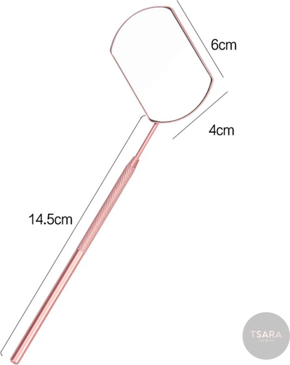 Goedkoopste Zwarte Wimper Spiegel - Lash Mirror - Wimperextensions - Nep wimpers - Wimperstylist