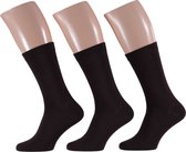 Katoenen heren sokken | Donker bruin | Maat 40/46 | Herensokken maat 43 46 | Sokken heren | Sokken heren 43 46 | Sokken | Apollo