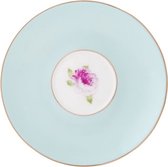 Kop en schotel Ø 12*5 cm / 50 ml Groen Porselein Rond Bloemen Servies Koffie Cappuccino