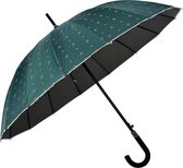 Paraplu Volwassenen Ø 98 cm Groen Polyester Regenscherm