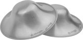 Silverette | zilveren tepelkapjes | maat XL | 925 Zilver | tepelbescherming | nursing cups