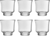 Libbey Drinkglas Modern America – 280 ml / 28 cl - 6 Stuks - Vaatwasserbestendig - Vintage Design