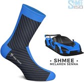 Heel Tread Shmee's Senna sokken - Mclaren Senna - Shmee150 - Carbon look - fun sokken - Auto sokken - Maat 41-46