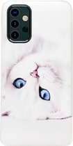 ADEL Siliconen Back Cover Softcase Hoesje Geschikt voor Samsung Galaxy A32 (5G) - Katten