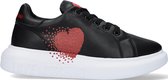 Love Moschino Ja15154 Lage sneakers - Leren Sneaker - Dames - Zwart - Maat 39