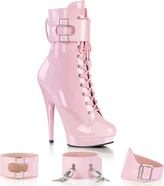 Fabulicious - SULTRY-1023 Enkellaars - US 11 - 41 Shoes - Roze