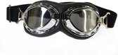 Chrome rider motorbril donker glas