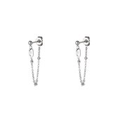 Yehwang Ear Stud Goodlife Collier Argent 0289474-118