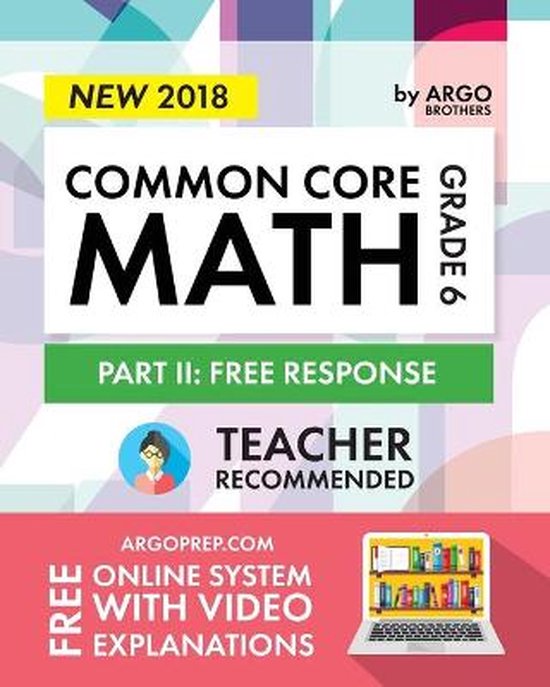 Argo Brothers Math Workbook, Grade 6 - cover