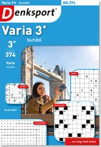 VBU-374 Denksport Puzzelboek Varia 3* bundel, editie 374