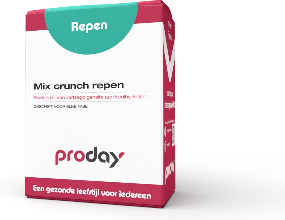 Goedkoopste Proday Proteïne Dieet Repen Mix (10 repen) - Knapperige en eiwitrijke repen
