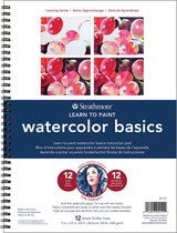 Strathmore - Learn to paint - Watercolor Basics - 300g/mg2 papier - 23x30cm