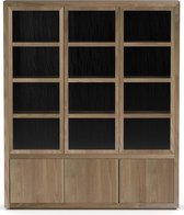 Wandkast fort | naturel | eikenhout | 175 x 40 x 194 (h) cm