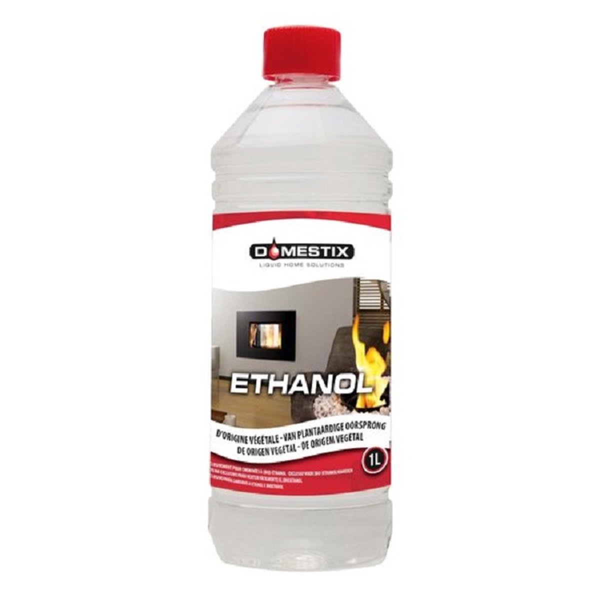 Remplissage de cheminée Ethanol - Remplissage cheminée atmosphérique -  Flacon 1 litre... | bol.com
