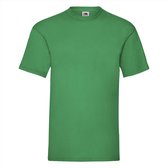 Fruit of the Loom T-shirt Valueweight, Kelly Green, Maat L ( 5 stuks onbedrukt)