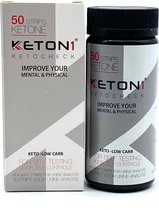 Keton1 | Ketose Sticks | 1 x 50 sticks  | Ketose dieet | Ketonentest | Snel afvallen zonder poespas!