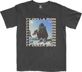 Ty Dolla Sign Heren Tshirt -L- Global Square Zwart