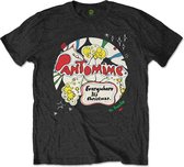 The Beatles - Pantomime Heren T-shirt - L - Zwart