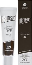 Bronsun wimper en wenkbrauw verf Dark Brown | wenkbrauw verf | eyebrow tint | eyelash tint | bronsun tint