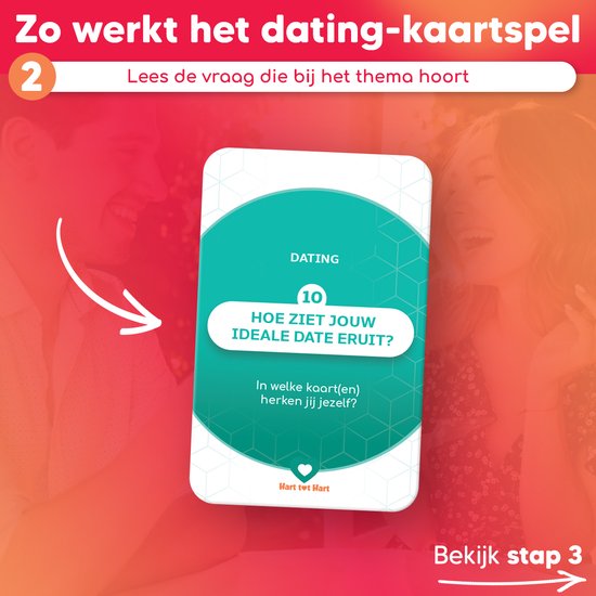 Hart tot Hart Dating - 2 spellen - Relatiespel - Vragen Spel Relatie