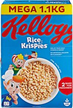 Kellogg's Rice Krispies MEGA PACK 1,1 KILO! Cornflakes Ontbijtgranen