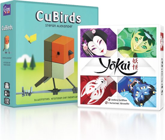 CuBirds + Yōkai - 2 unieke kaartspellen - Gam'inBIZ