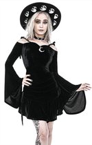 Restyle Korte jurk -3XL- Lucretia Zwart