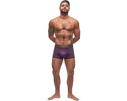 Male Power Avant-Garde - Verstrakkend Short eggplant S