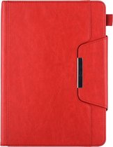 Apple iPad 9 10.2 (2021) Hoes - Mobigear - Luxury Serie - Kunstlederen Bookcase - Rood - Hoes Geschikt Voor Apple iPad 9 10.2 (2021)