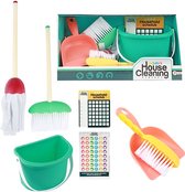 HOUSE CLEANING Kit de nettoyage 7 pcs - seau + balai