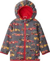 Hatley Jongens Micro Fleece Jas Classic Race Cars Grey Melange