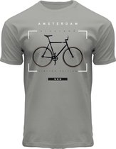 Fox Originals Heren T-shirt Chase Bike Amsterdam Maat L