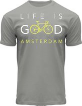 Fox Originals Life is good Amsterdam Heren T-shirt maat L