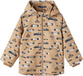 Name it regenjas jongens - camel - cars - NMMmax - maat 80