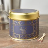 Sloe Gin Happy Hour Tin Candle