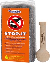Metalino Stop-It - Tegen rat en muis in huis - Duurzam en milieuvriendelijk - roestvrij