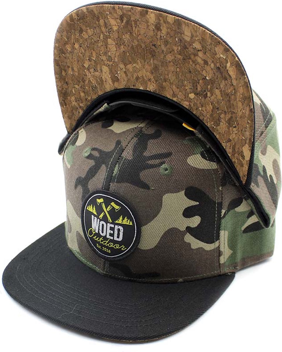 Woed | Alpha - Snapback - Pet - Camouflage - Acryl - Kurk