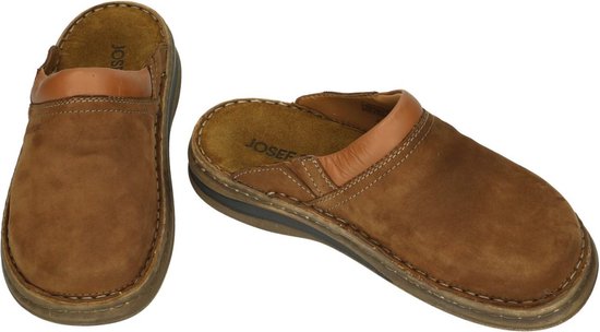 Josef Seibel -Heren - bruin - pantoffels & slippers - maat 47 | bol.com