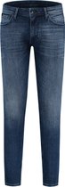 Purewhite - Jone 818 Skinny Heren Skinny Fit   Jeans  - Blauw - Maat 28