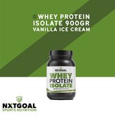 NXTgoal Sports Nutrition Whey Protein Isolate Vanilla Ice Cream - 900 gram