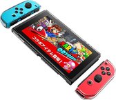 LuxeRoyal Consolehoes - Hard Case Siliconen Transparant - Nintendo Switch