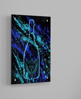 ✅Uniek Dom P x Kek Kunstwerk Acrylic 40x60 cm - groot - Print op Acrylic schilderij - CUSTOM WALL ART - DOM P - Dom Perignon - (Wanddecoratie woonkamer / slaapkamer / keuken / living room) - 