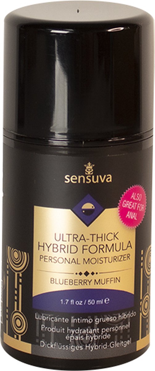Goedkoopste Sensuva - Ultra-Dikke Hybride Glijmiddel Bosbessen Muffin 50 ml