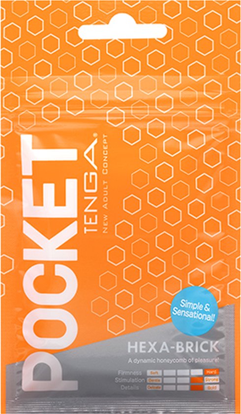 Tenga - Pocket Stroker Hexa-Brick