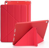 SBVR iPad Hoes 2021 - 9e generatie - 10.2 inch - Smart Cover - A2603 - A2604 - Rood
